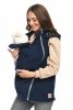 MijaCulture - Maternity Polar warm fleece Vest for two / for Baby Carriers 4131 Navy